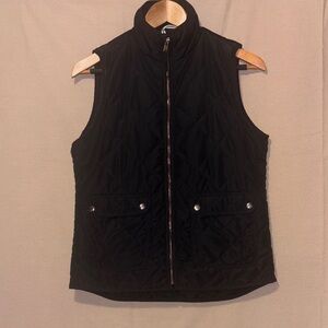 Thread & Supply Black Quilted Vest